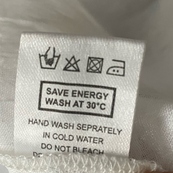 NWT-Charleston Shoe Company Aubrey Maxi Dress Blue and White Ruffle Sleeves Sz M - Picture 8 of 14